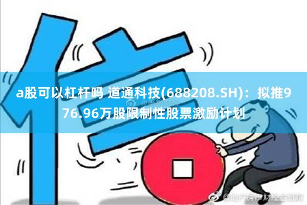 a股可以杠杆吗 道通科技(688208.SH)：拟推976.96万股限制性股票激励计划