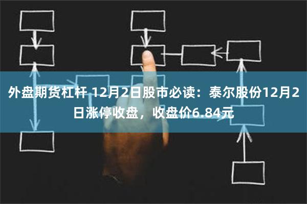 外盘期货杠杆 12月2日股市必读：泰尔股份12月2日涨停收盘，收盘价6.84元